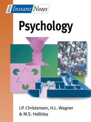 cover image of BIOS Instant Notes in Psychology